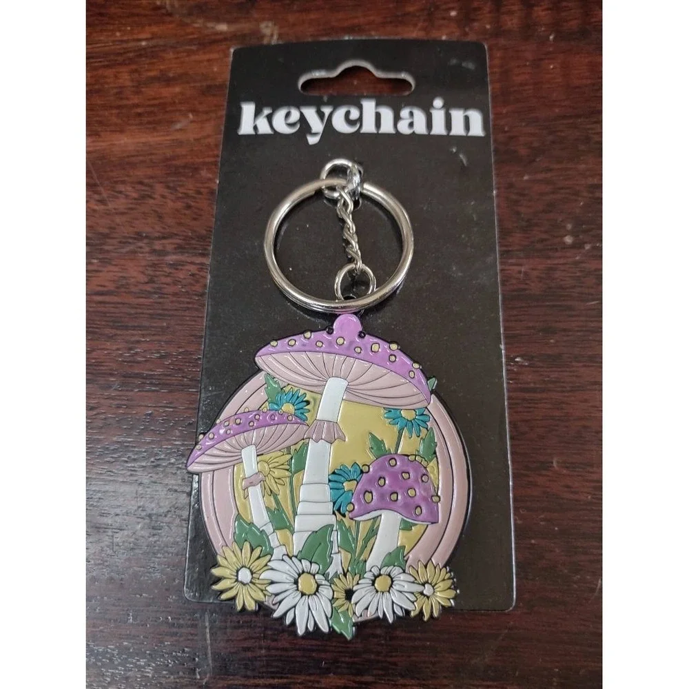 Mushroom Lover Gift Set – Keychains, Earring, Mini Figurine & Koozie 